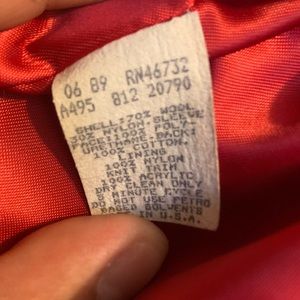 Chalk line vintage jacket